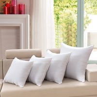 White Polished Sofa Cotton Pillow